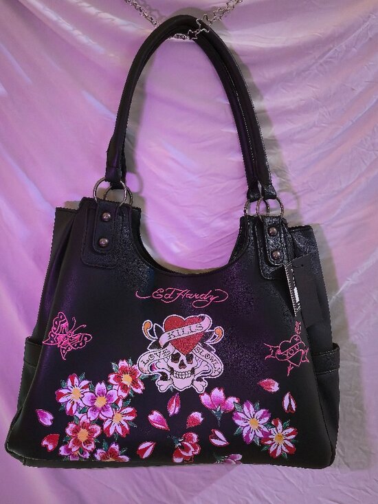 Ed Hardy Handbags - Ed Hardy tote bag
